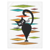 Nappe Conception du chat noir du milieu du siècle (Devant)