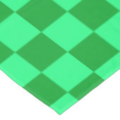 Nappe Conception du vérificateur vert clair et foncé (Angle)