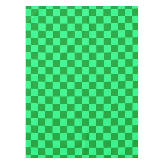 Nappe Conception du vérificateur vert clair et foncé (Devant)