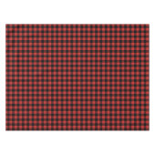 Nappe Conception en carton rouge et noir (Devant (Horizontal))
