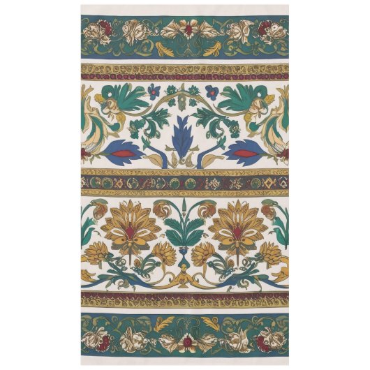 Nappe Conception ethnique serbe sans couture 7 60x104 (Devant)