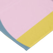 Nappe Conception géométrique du milieu du siècle Bleu ja (Angle)