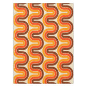 Nappe Conception géométrique les années 70 style (Devant)