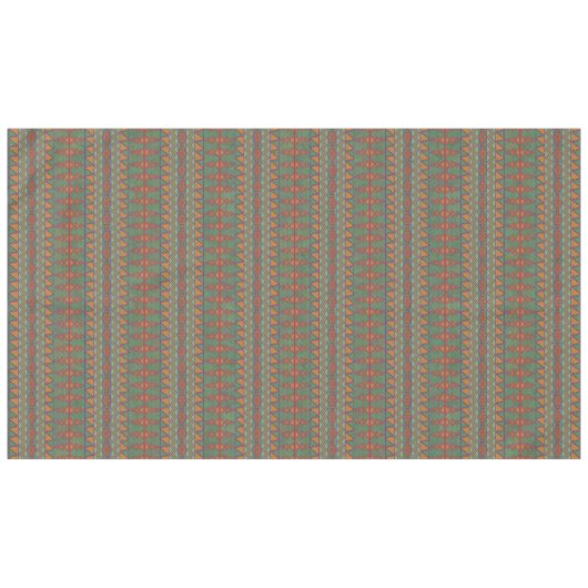 Nappe Conception géométrique verte Sagebrush Sud-Ouest (Devant (Horizontal))