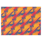 Nappe Conception graphique transparente - jaune rouge I (Devant (Horizontal))