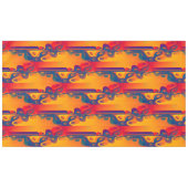 Nappe Conception graphique transparente - jaune rouge I (Devant (Horizontal))