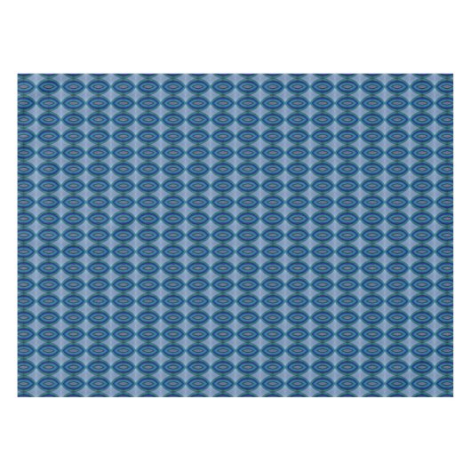 Nappe Conception ovale de vert bleu (Devant (Horizontal))
