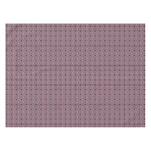 Nappe Conception principale grecque - rose et noir (Devant (Horizontal))