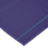 Nappe Conception turquoise de blocs de couleur bleu blan (Angle)