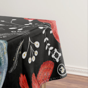 Nappe Conceptions de motifs floraux de style art populai