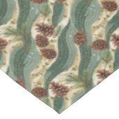 Nappe Cône de pin de fête (Angle)