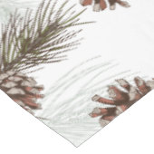 Nappe Cônes de pin d'automne (Angle)