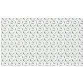 Nappe Cônes de pin et flocons de neige (Devant (Horizontal))