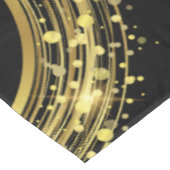 Nappe Confetti de Parties scintillant d'or dans la ronde (Angle)