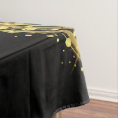 Nappe Confetti de Parties scintillant d'or dans la ronde (In Situ)