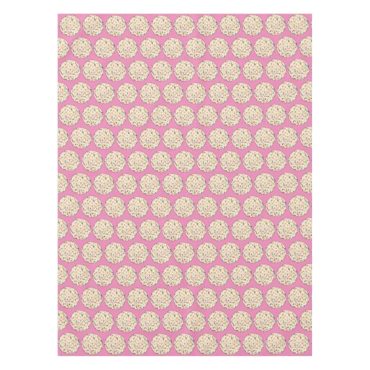 Nappe Confetti Sucre Cookies Arc-en-ciel Saupoudrer Vent (Devant)