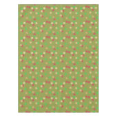 Nappe confettis verts rouges de Noël de parties (Devant)