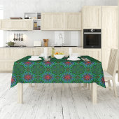 Nappe Confianza texture textile mandala motif