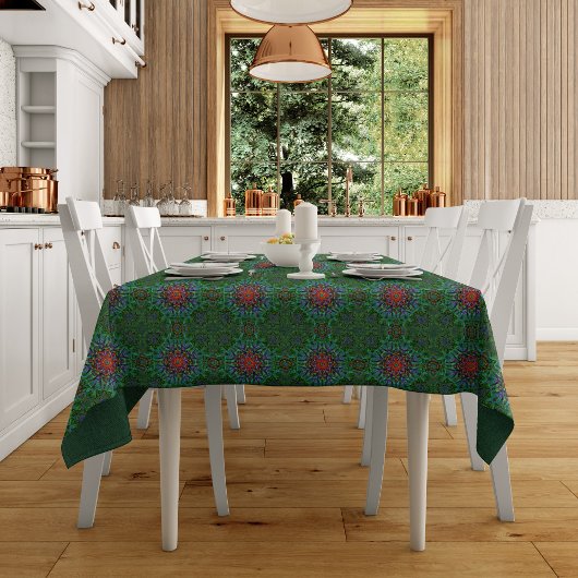 Nappe Confianza texture textile mandala motif