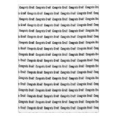 Nappe Congrats Modernes Personnalisés Grad Grad Graduati (Devant)