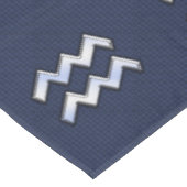 Nappe Connexion Aquarius en fibre de carbone bleue (Angle)