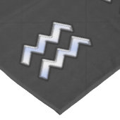 Nappe Connexion moderne Silver Aquarius Zodiac Snake (Angle)