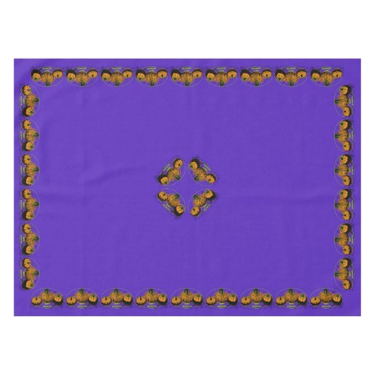 Nappe Conspiration citrouille (Devant (Horizontal))