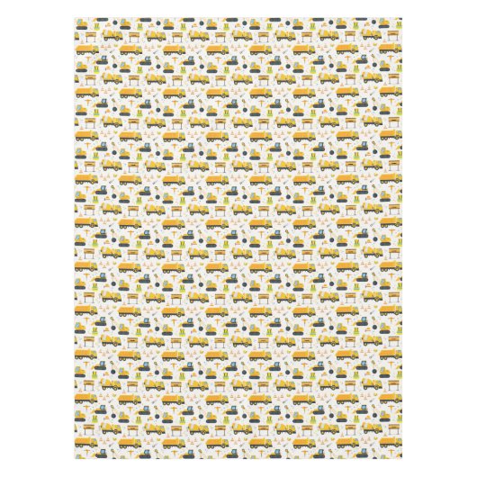 Nappe Construction Anniversaire Table de fête (Devant)