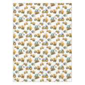 Nappe Construction Camion Anniversaire Décor (Devant)