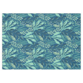 Nappe Contemporary Aquatics Blue Green Foliage (Devant (Horizontal))