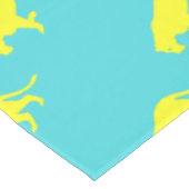 Nappe Contour du lion jaune (Angle)