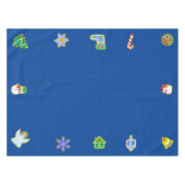 Nappe Cookies de Noël Chrismukkah Tablecloth (Devant (Horizontal))