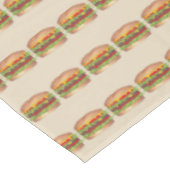 Nappe Cookout Hamburger Burger Cheeseburger Restauration (Angle)