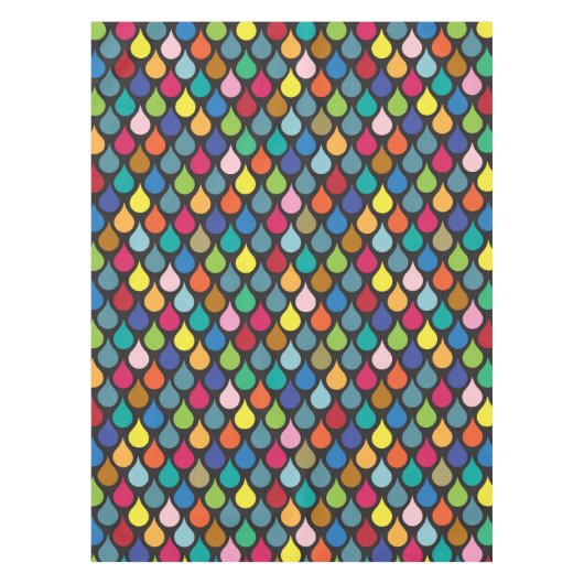 Nappe Cool coloré Motif à échelle animale (Devant)