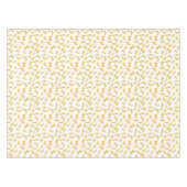 Nappe Cool plaisir pâtes macaroni motif sur blanc (Devant (Horizontal))