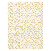 Nappe Cool plaisir pâtes macaroni motif sur blanc (Devant)