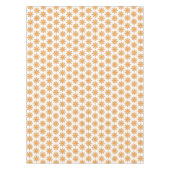 Nappe Cool plaisir pizza tranches motif soleil sur blanc (Devant)