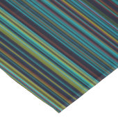 Nappe Cool retro aqua bleu violet toile de table rayée (Angle)