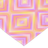 Nappe Cool rose et jaune Motif unique unique (Angle)