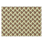 Nappe Cool Turquie Thanksgiving fun brun vert motif (Devant (Horizontal))