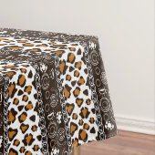 Nappe Copie africaine avec le motif de peau de guépard (In Situ)