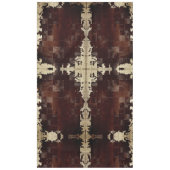 Nappe Copie de patchwork de peau de vache (Devant)