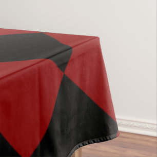 Nappe Copie noire et rouge de contrôleur de diamant
