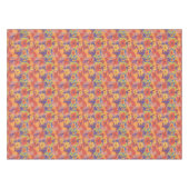 Nappe Copie orange de Bohème audacieuse de jardin (Devant (Horizontal))