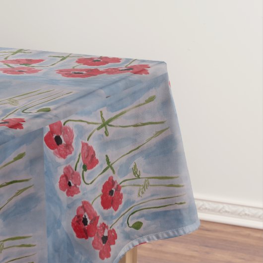 Nappe Coquelicots rouges sauvages (In Situ)