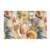 Nappe Coques de mer sur la plage (Devant (Horizontal))