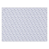 Nappe Coquillages bleu et blanc (Devant (Horizontal))