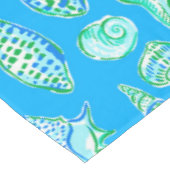 Nappe Coquillages Prépa sur Fond Bleu Bord de Mer (Angle)