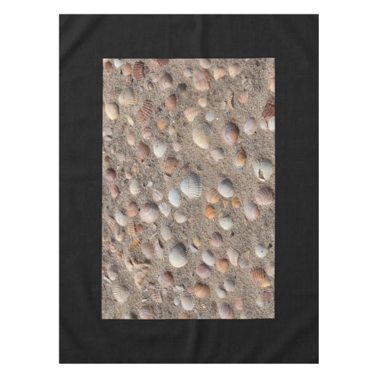 Nappe Coquillages sur la plage (Devant)