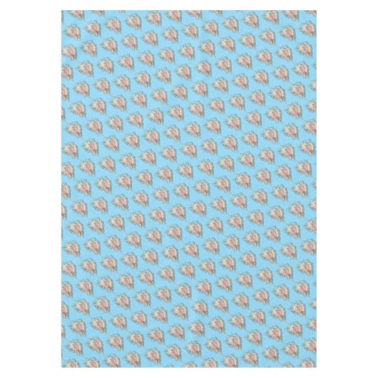 Nappe Coquille de Conque "Vie de Plage" (Devant)